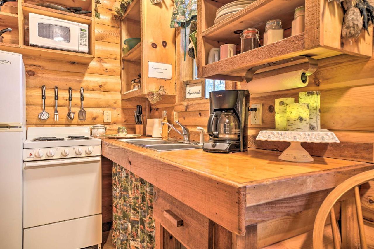 Cozy Davis Cabin With Deck - Nestled By Honey Creek! Exteriör bild