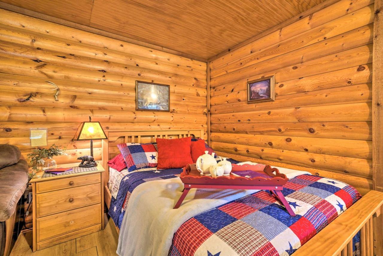 Cozy Davis Cabin With Deck - Nestled By Honey Creek! Exteriör bild